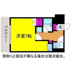 エクセレント駅南の物件間取画像